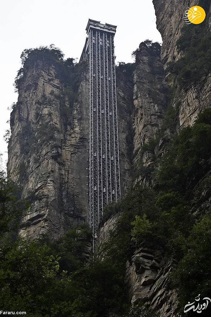 بلندترین اسانسور در فضای باز۳